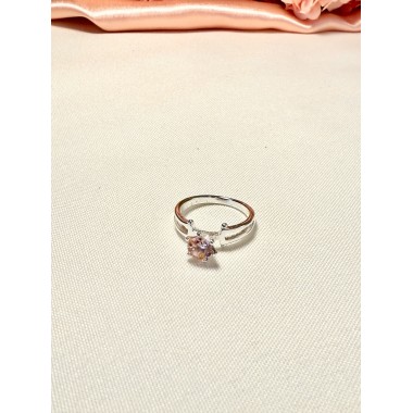 ANILLO AGATA BRILLO ROSA