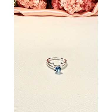 ANILLO AGATA BRILLO CELESTE