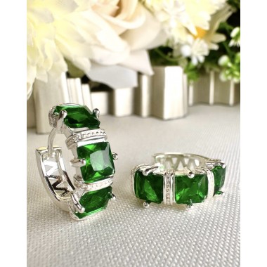 ARGOLLA FINA STRASS ESMERALDA