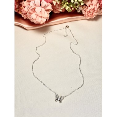 CADENA MARIPOSA BRILLOSA