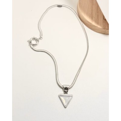 CADENA PIEDRA TRIANGULO 50 CM 