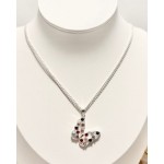 CADENA MARIPOSA PIEDRAS MARI