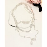 CONJUNTO CADENAS ACERO BLANCO