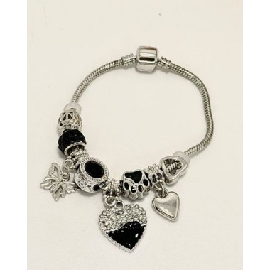 PULSERA PANDORA CON DIJES C0RAZON 