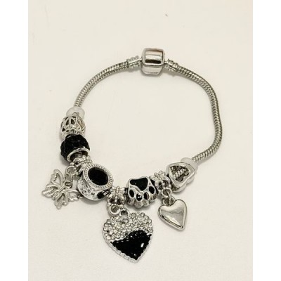PULSERA PANDORA CON DIJES C0RAZON 