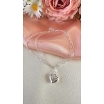 PULSERA CORAZON CADENA DOBLE Y SIMPLE