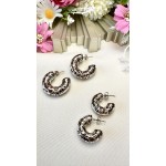 ARGOLLA INFLADA ANIMAL PRINT MEDIANA