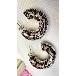 ARGOLLA INFLADA ANIMAL PRINT GDE