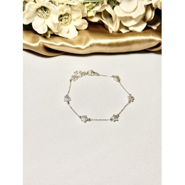 PULSERA ESTRELLA PERLAS