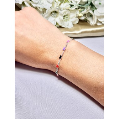 PULSERA MARIPOSAS DE COLORES