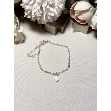 PULSERA GOTA BLANCA