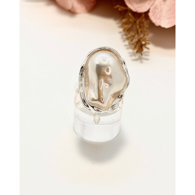 ANILLO ANA PIEDRA PERLA GRANDE