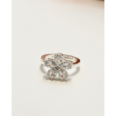 ANILLO FLOR BRILLANTE 