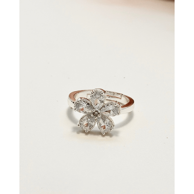 ANILLO FLOR BRILLANTE 