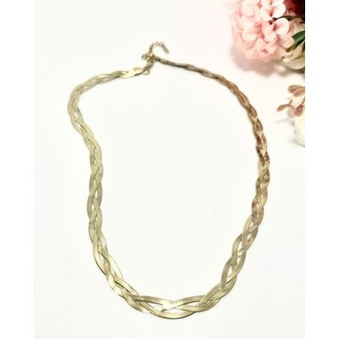 CHOKER TRENZADO TRIPLE