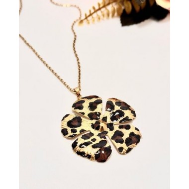 COLGANTE FLOR ANIMAL PRINT