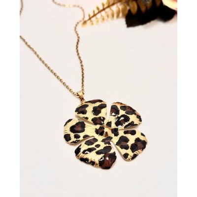 COLGANTE FLOR ANIMAL PRINT