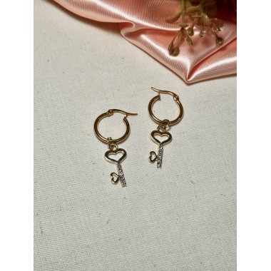 ARGOLLITAS CON DIJE BRILLO LLAVE