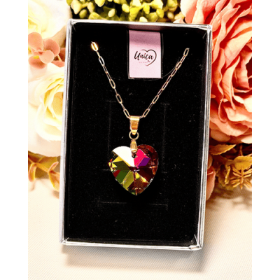 CADENA CORAZON SWAROVSKY