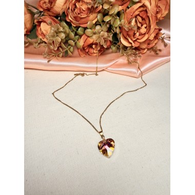 CADENA CORAZON SWAROVSKY