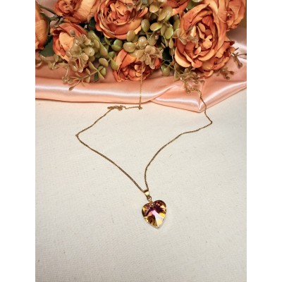 CADENA CORAZON SWAROVSKY