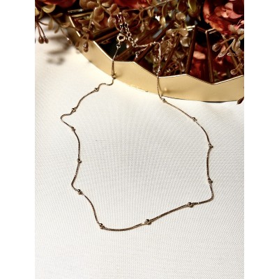 CADENA C/BOLITAS 50CM COMBINADO 