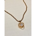 CADENA FLOR PERLA