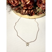 CADENA ESTRELLA CALADA 