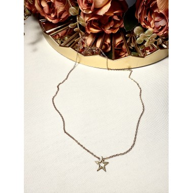 CADENA ESTRELLA CALADA 