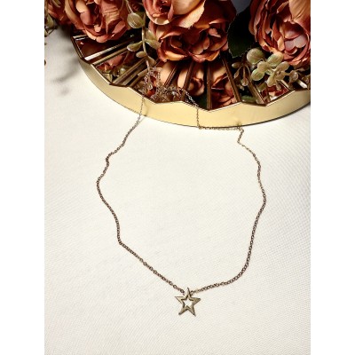 CADENA ESTRELLA CALADA 