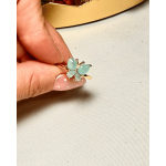 ANILLO AD MARIPOSA VERDE