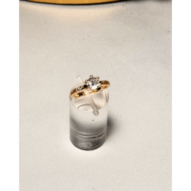ANILLO PIEDRA DORADO 