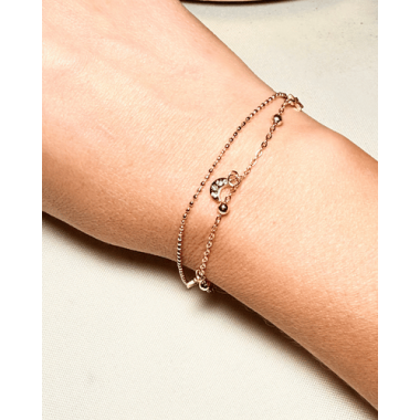 PULSERA DOBLE CON DIJES