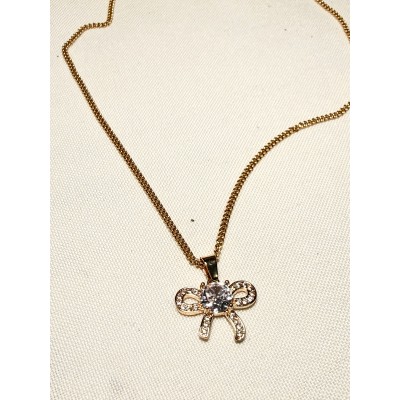 CADENA MOÑO BRILLO Y STRASS