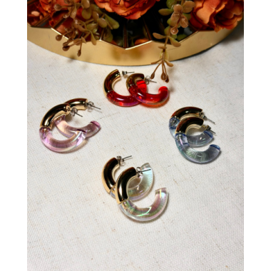AROS COMBINADOS DE ACRÍLICO TRANSLUCIDO 