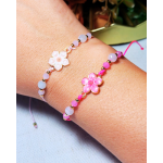PULSERA FLOR C/CORDON