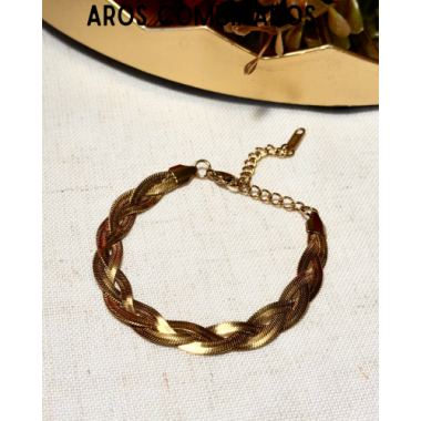 PULSERA TRENZA TRIPLE