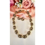 CADENA INFLADA ANIMAL PRINT FINA