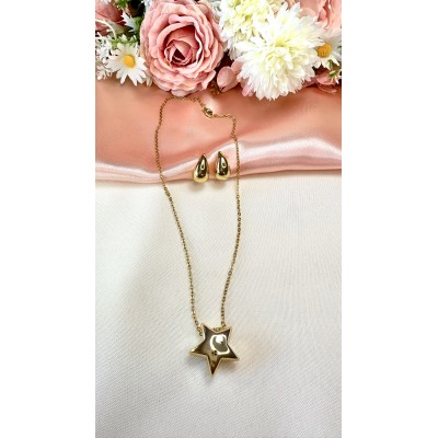 CADENA ESTRELLA INFLADA