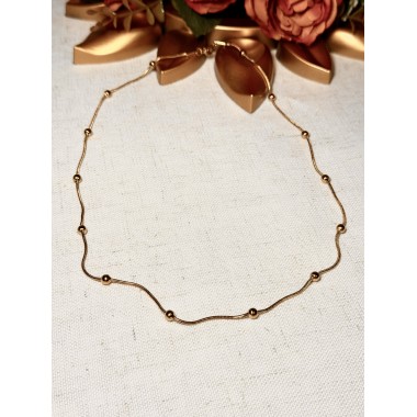 CADENA C/BOLITAS 50CM