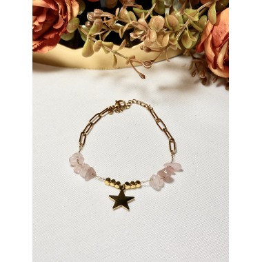 PULSERA ESTRELLA CANELA