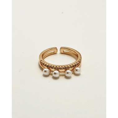 ANILLO REGULABLE PERLITAS 