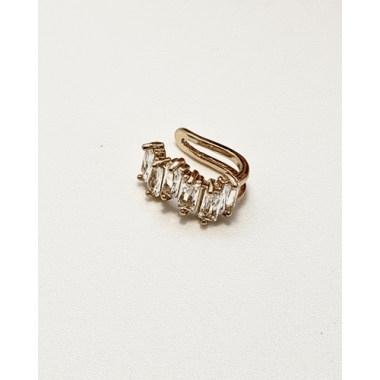 AROS CUFF BRILLO DORADO