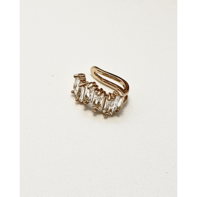 AROS CUFF BRILLO DORADO