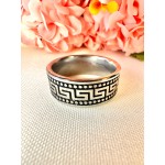 ANILLO ACERO UNISEX AZTECA