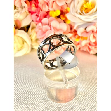 ANILLO CORAZONES UNIDOS