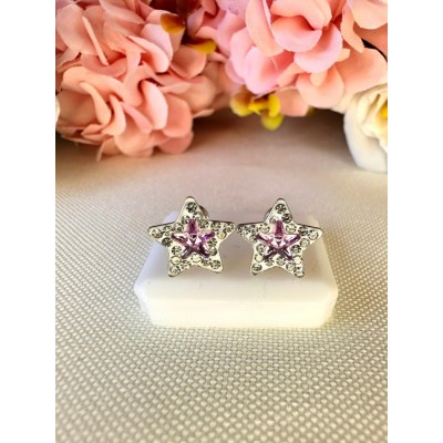 ABRIDORES ESTRELLA BRILLO LILA