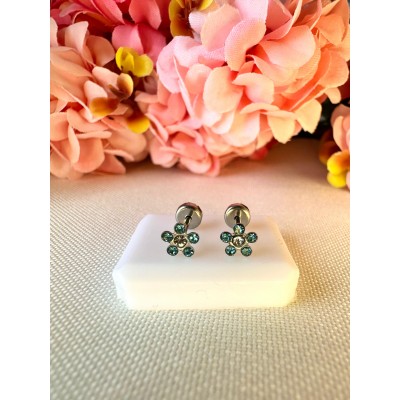 ABRIDORES FLORCITA BRILLO CELESTE