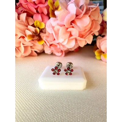 ABRIDORES FLORCITA BRILLO ROJO