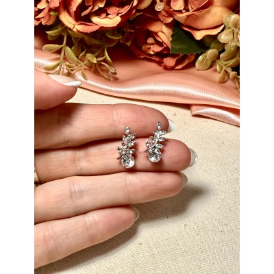 ARO ESPIGA CON PIEDRA Y STRASS